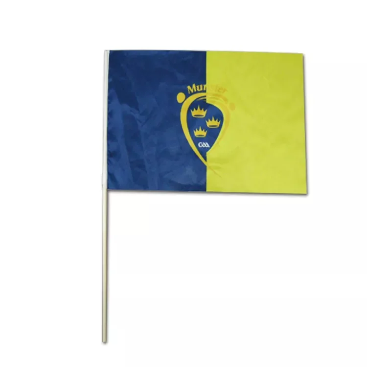 Drapeaux à main imprimés personnalisés