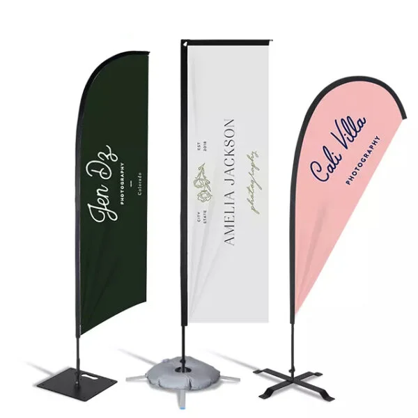 Feather Beach Flags