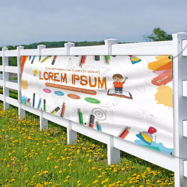 Fence Mesh Banners
