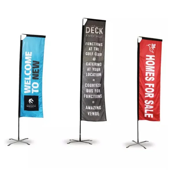 Rechteckige Beachflags