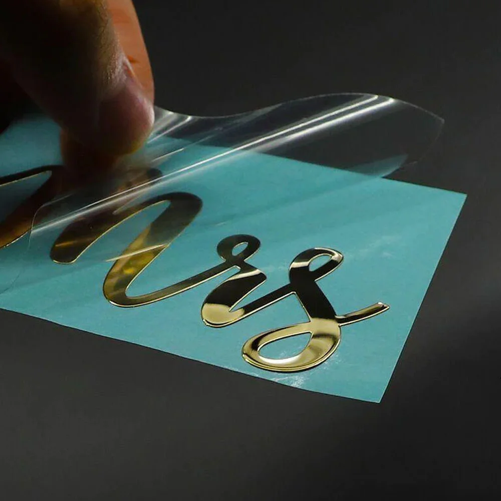 カスタム メタル トランスファー ステッカー 04 カスタムメタル転写ステッカー