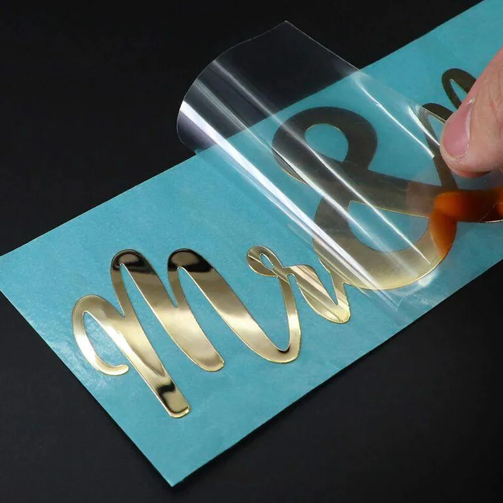 カスタム メタル トランスファー ステッカー 05 カスタムメタル転写ステッカー