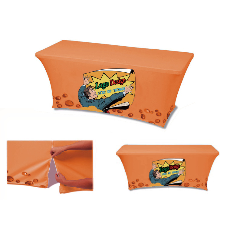 printed spandex table covers