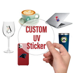 uv-transfer sticker bedrukking