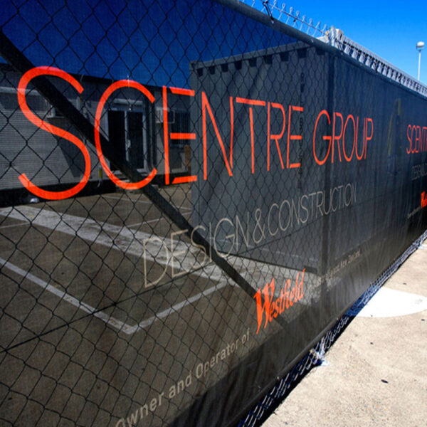 Fence Mesh Signage