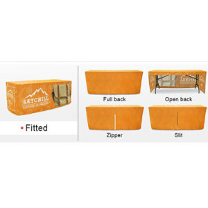 Custom Fitted Table Cloth With Zipper