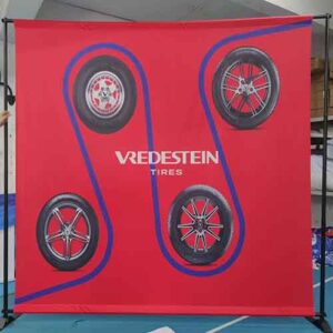 Step and Repeat Backdrop with Stand 01
