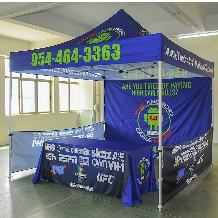 Custom Printed Canopy Tent 10x10