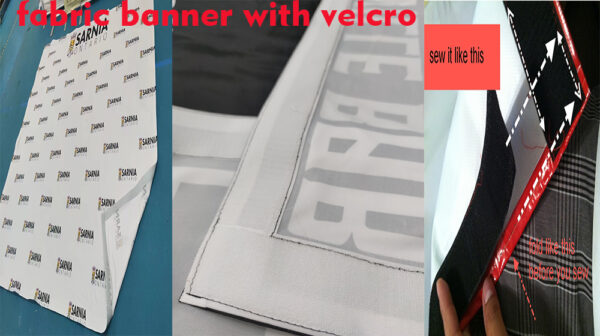 Banner with Velcro